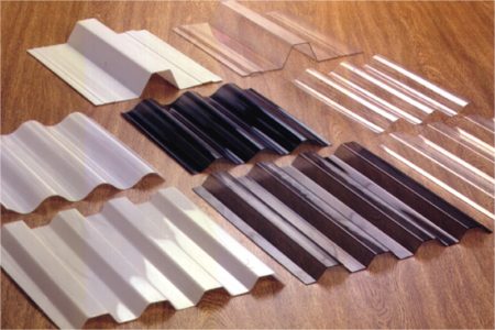 Telha em policarbonato